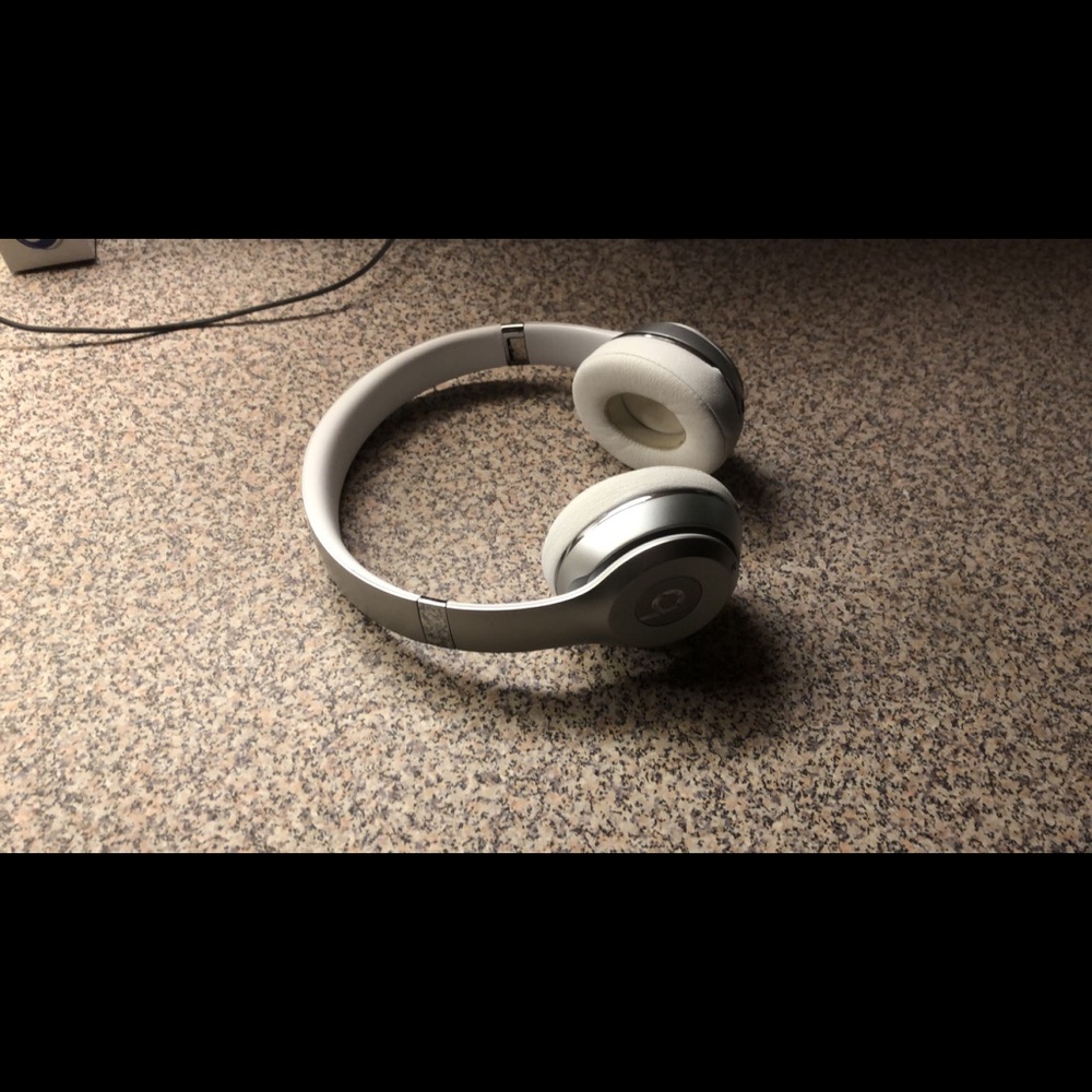 Beats headphones, brand new used once no marks